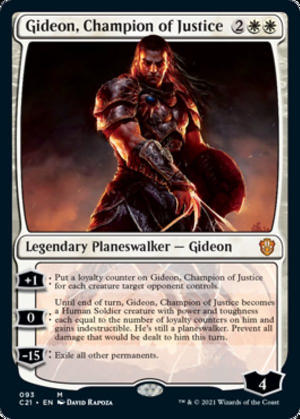 Gideon, Champion of Justice - Commander 2021-(093)
