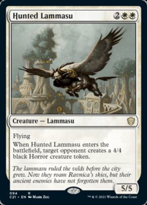 Hunted Lammasu - Commander 2021-(094)