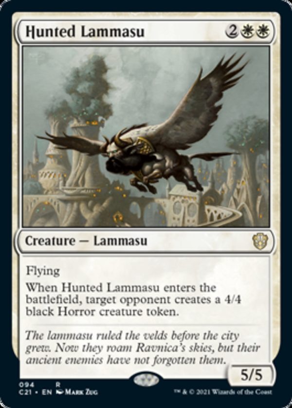 Hunted Lammasu - Commander 2021-(094)