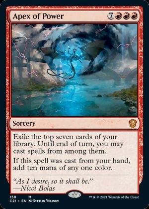 Apex of Power - Commander 2021-(158)