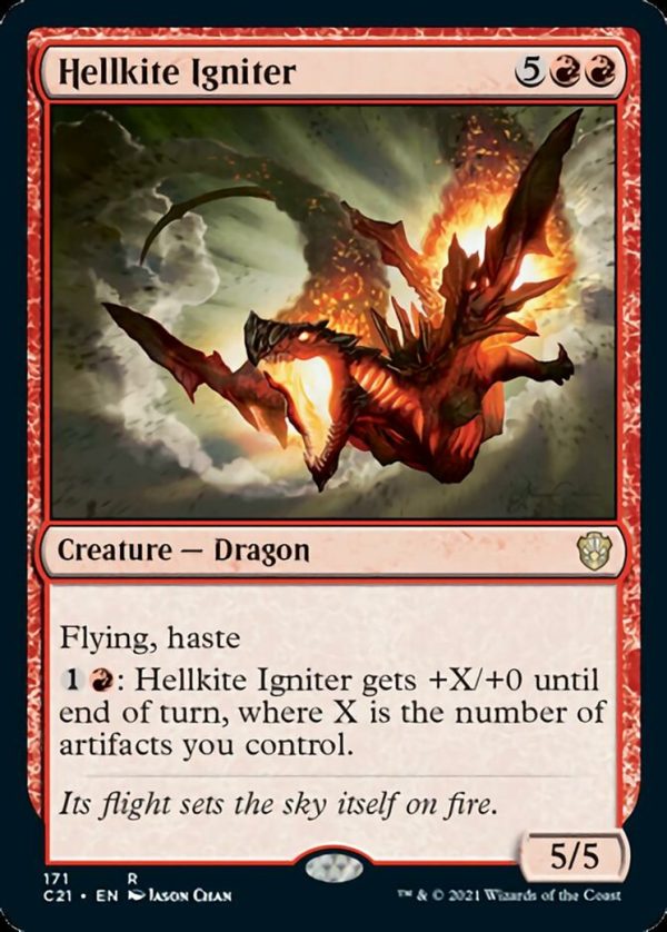 Hellkite Igniter - Commander 2021-(171)