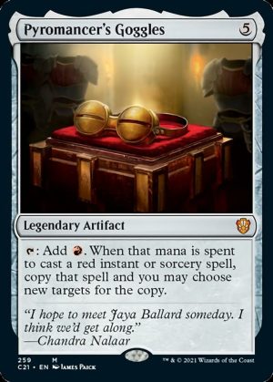 Pyromancer's Goggles - Commander 2021-(259)