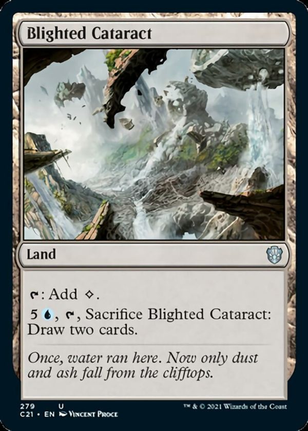 Blighted Cataract - Commander 2021-(279)