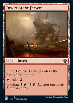 Desert of the Fervent - Commander 2021-(286)