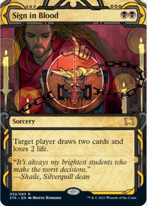 Sign in Blood - Strixhaven Mystical Archive-(032)