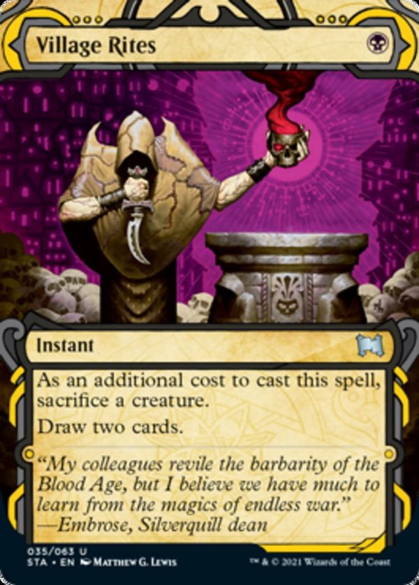 Village Rites - Strixhaven Mystical Archive-(035)