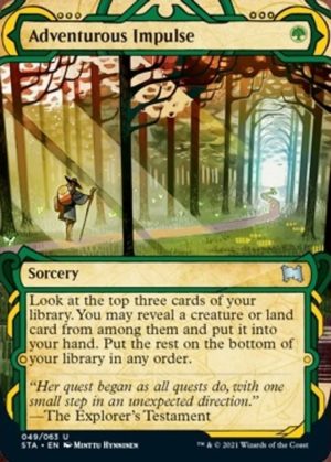 Adventurous Impulse - Strixhaven Mystical Archive-(049)