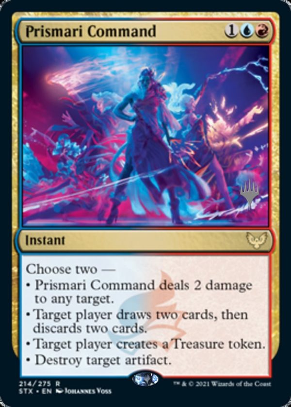 Prismari Command - Promo pack: Strixhaven: School of Mages-(214)