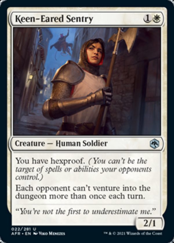 Keen-Eared Sentry - Adventures in the Forgotten Realms-(022)-Foil