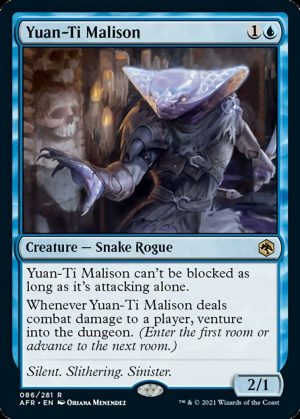 Yuan-Ti Malison - Adventures in the Forgotten Realms-(086)-Foil