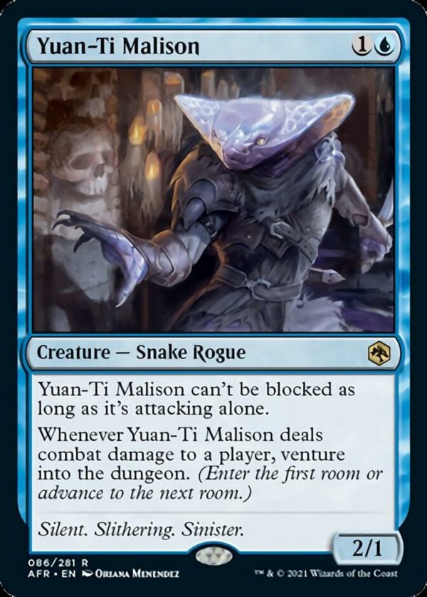 Yuan-Ti Malison - Adventures in the Forgotten Realms-(086)-Foil