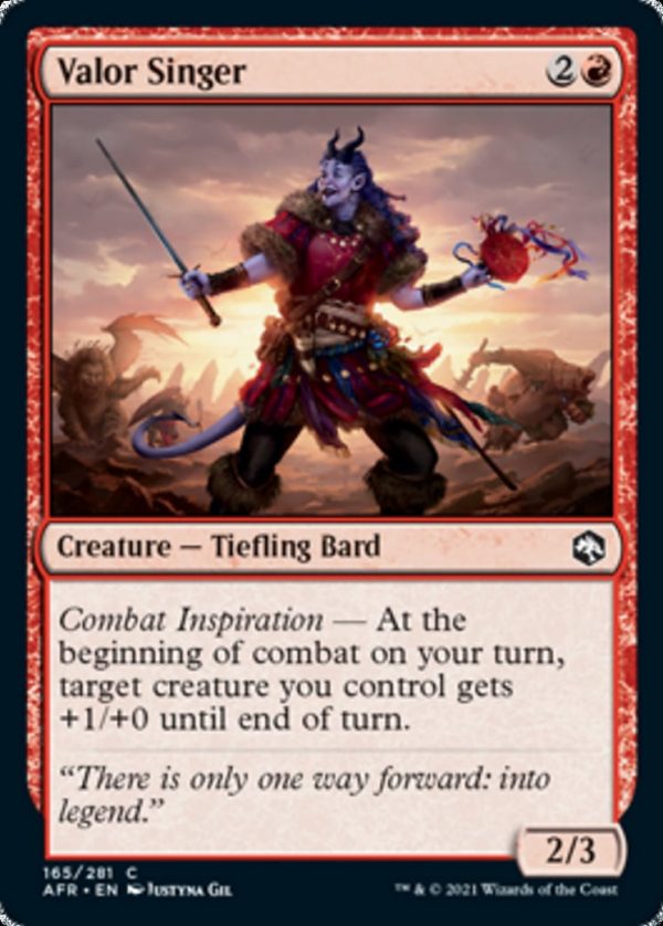 Valor Singer - Adventures in the Forgotten Realms-(165)-Foil
