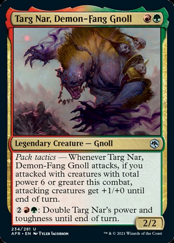 Targ Nar, Demon-Fang Gnoll - Adventures in the Forgotten Realms-(234)