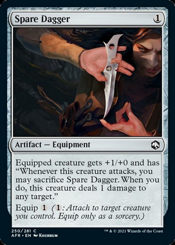 Spare Dagger - Adventures in the Forgotten Realms-(250)