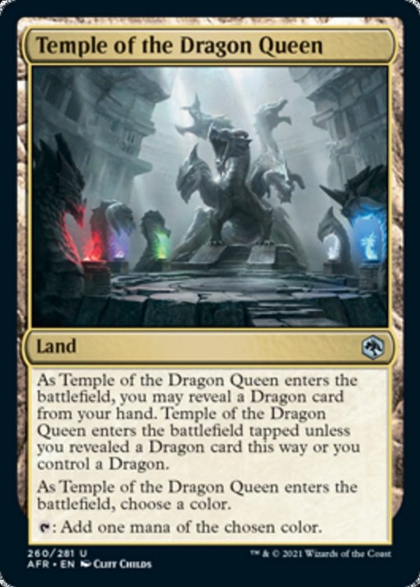 Temple of the Dragon Queen - Adventures in the Forgotten Realms-(260)
