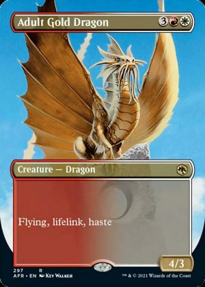 Adult Gold Dragon - Adventures in the Forgotten Realms-(297)