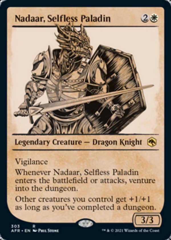 Nadaar, Selfless Paladin - Adventures in the Forgotten Realms-(303)