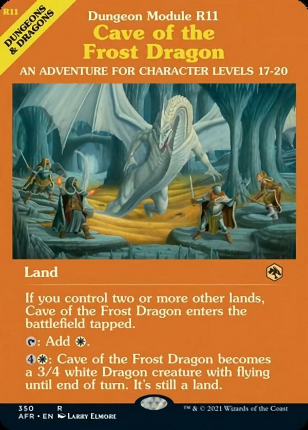 Cave of the Frost Dragon - Adventures in the Forgotten Realms-(350)