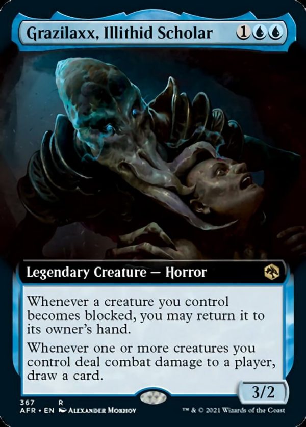 Grazilaxx, Illithid Scholar - Adventures in the Forgotten Realms-(367)