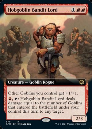 Hobgoblin Bandit Lord - Adventures in the Forgotten Realms-(379)-Foil
