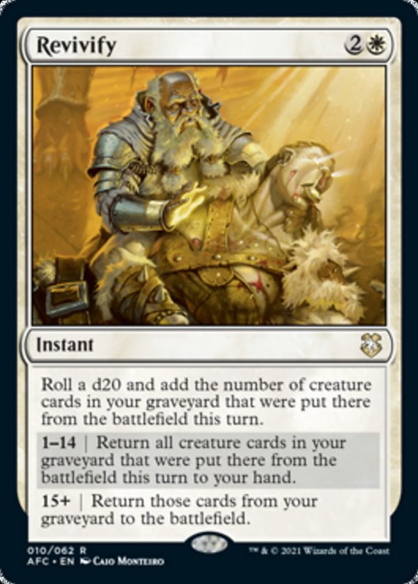 Revivify - Adventures in the Forgotten Realms Commander-(010)