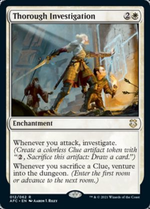 Thorough Investigation - Adventures in the Forgotten Realms Commander-(012)