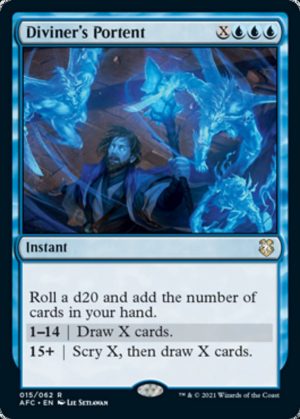 Diviner's Portent - Adventures in the Forgotten Realms Commander-(015)