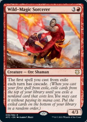 Wild-Magic Sorcerer - Adventures in the Forgotten Realms Commander-(036)