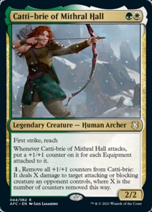 Catti-brie of Mithral Hall - Adventures in the Forgotten Realms Commander-(044)