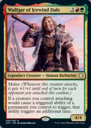 Wulfgar of Icewind Dale - Adventures in the Forgotten Realms Commander-(056)