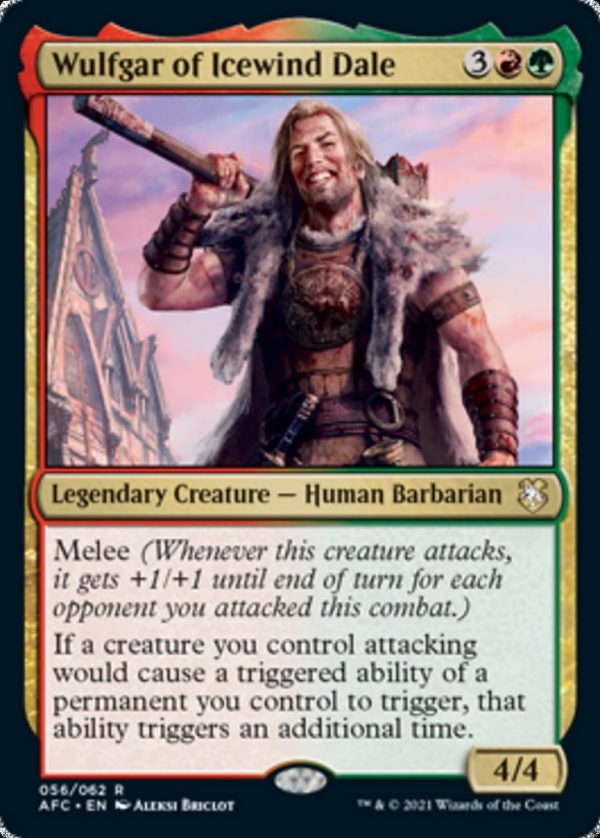 Wulfgar of Icewind Dale - Adventures in the Forgotten Realms Commander-(056)