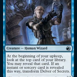 Delver of Secrets // Insectile Aberration - Innistrad: Midnight Hunt-(047)