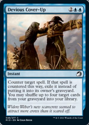 Devious Cover-Up - Innistrad: Midnight Hunt-(048)