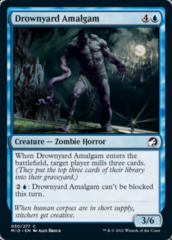 Drownyard Amalgam - Innistrad: Midnight Hunt-(050)