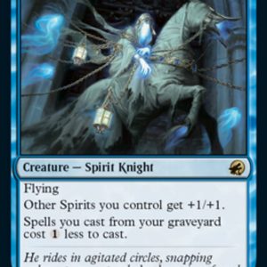 Patrician Geist - Innistrad: Midnight Hunt-(069)-Foil