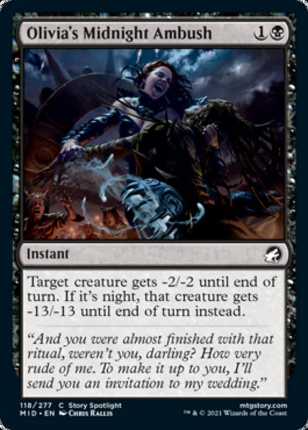 Olivia's Midnight Ambush - Innistrad: Midnight Hunt-(118)