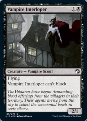 Vampire Interloper - Innistrad: Midnight Hunt-(125)