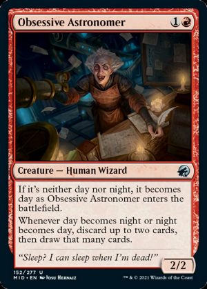 Obsessive Astronomer - Innistrad: Midnight Hunt-(152)