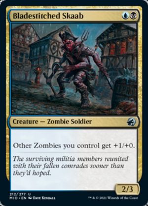 Bladestitched Skaab - Innistrad: Midnight Hunt-(212)