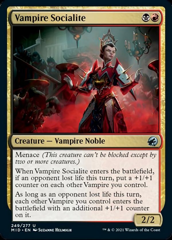 Vampire Socialite - Innistrad: Midnight Hunt-(249)