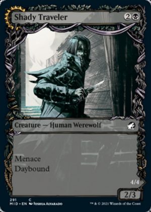 Shady Traveler // Stalking Predator - Innistrad: Midnight Hunt-(291)