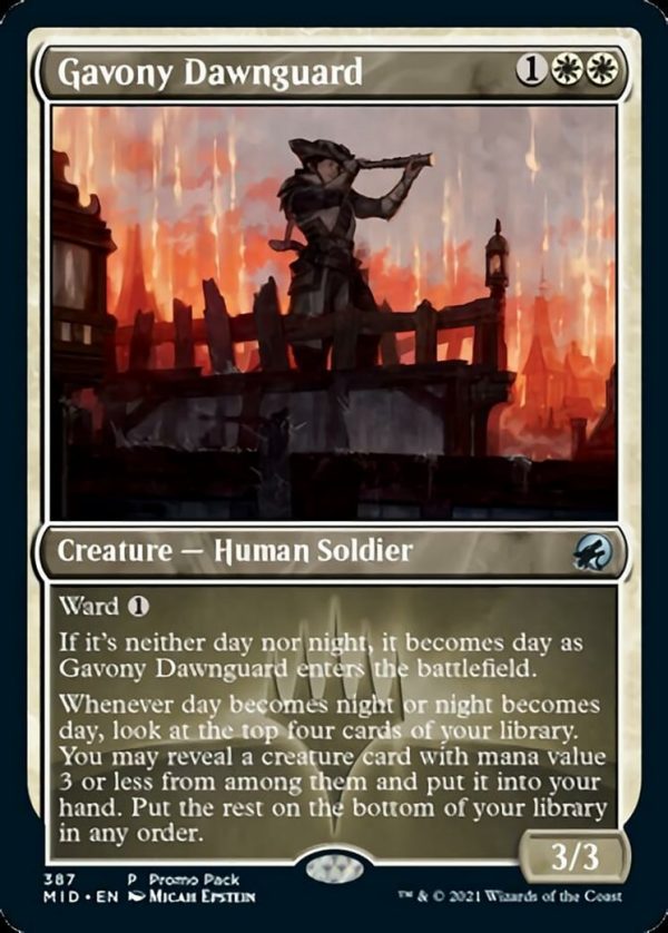 Gavony Dawnguard - Innistrad: Midnight Hunt-(387)