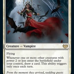 Welcoming Vampire - Innistrad: Crimson Vow-(046)-Foil