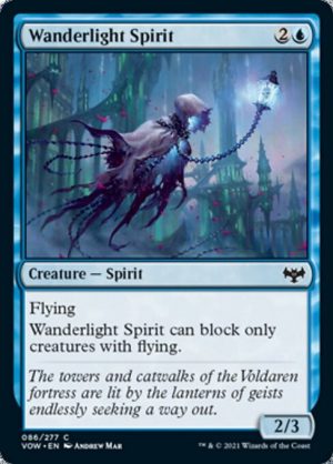 Wanderlight Spirit - Innistrad: Crimson Vow-(086)
