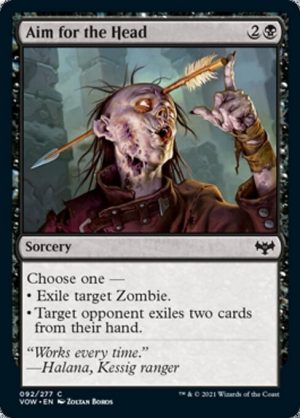 Aim for the Head - Innistrad: Crimson Vow-(092)