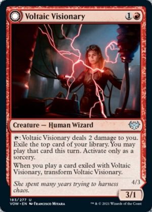 Voltaic Visionary // Volt-Charged Berserker - Innistrad: Crimson Vow-(183)