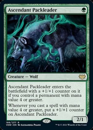 Ascendant Packleader - Innistrad: Crimson Vow-(186)