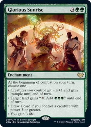 Glorious Sunrise - Innistrad: Crimson Vow-(200)