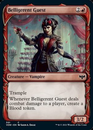 Belligerent Guest - Innistrad: Crimson Vow-(301)