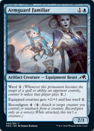 Armguard Familiar - Kamigawa: Neon Dynasty-(046)